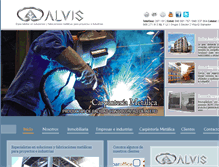 Tablet Screenshot of alvismetales.com